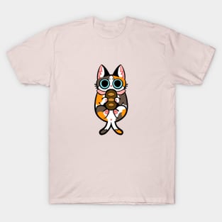 Bread Cat Calico T-Shirt